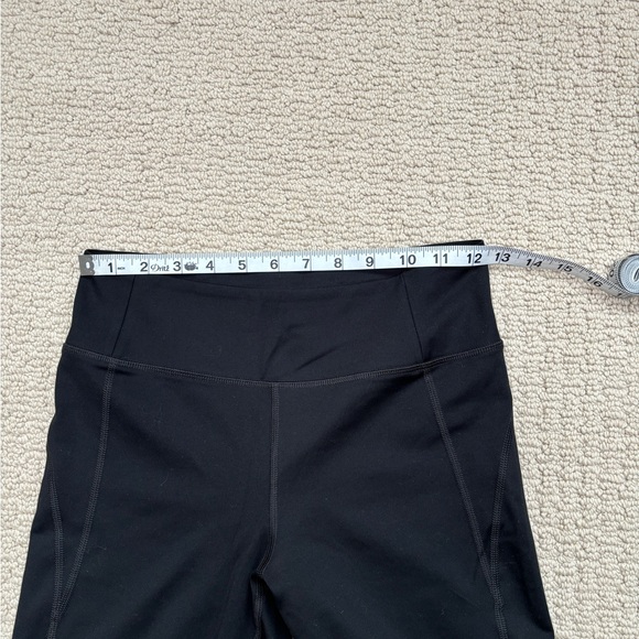 Girlfriend Collective Black Mid-Rise Compressive Leggings - Picture 5 of 8